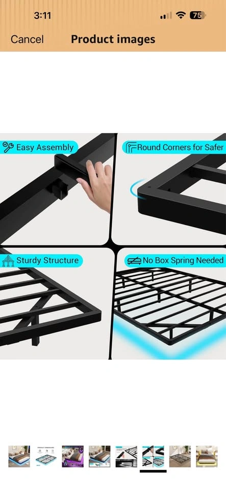 King Size Floating Bed Frame - photo 3