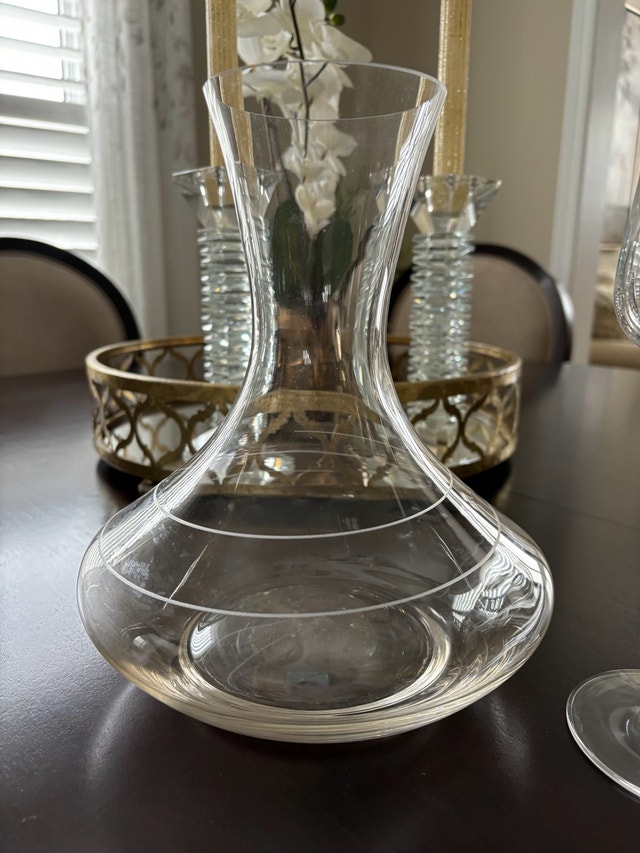 Bowrings Wine Decanter Set with 6 Glasses - photo 3
