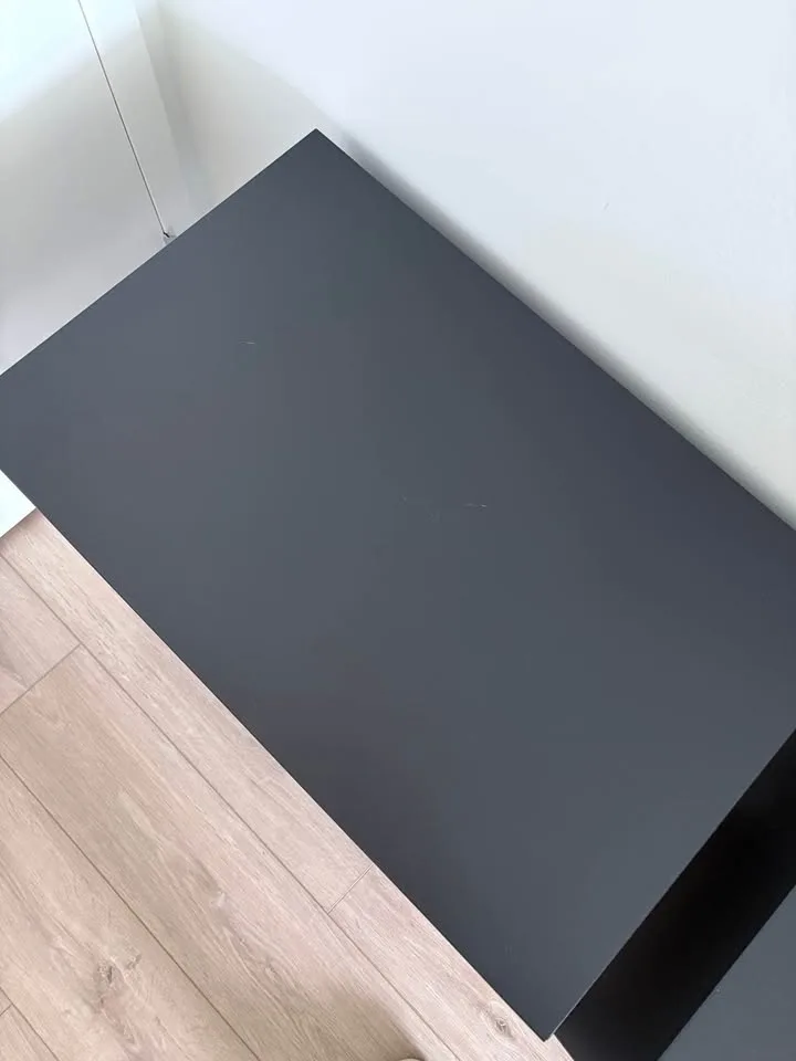 Modern IKEA Black Nightstands – Set of 2 image indicator(3)