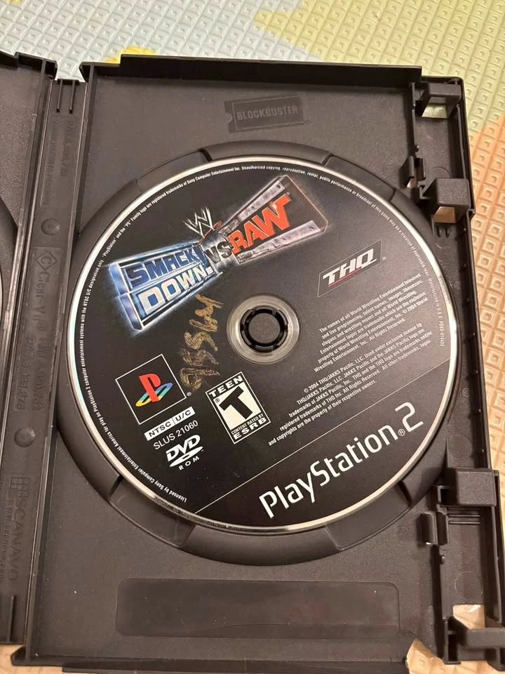 PS2 Smackdown vs. Raw