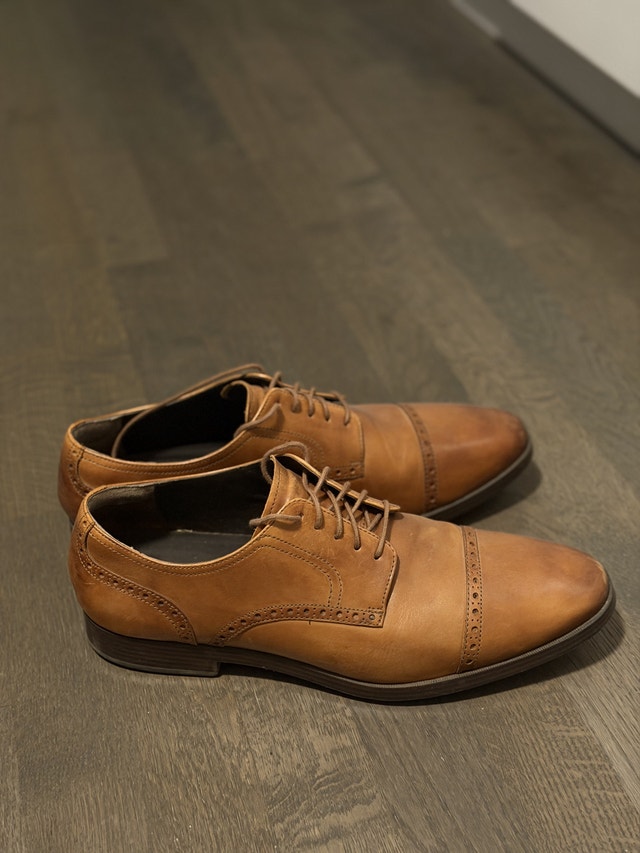 Cole Haan Leather Oxfords