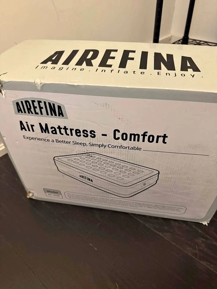Airfina Air Mattress with Built-in Pump - Queen