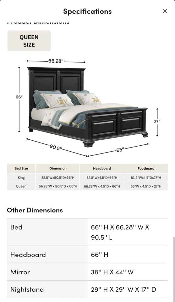 Queen Bedroom Set - Excellent Condition - photo 5