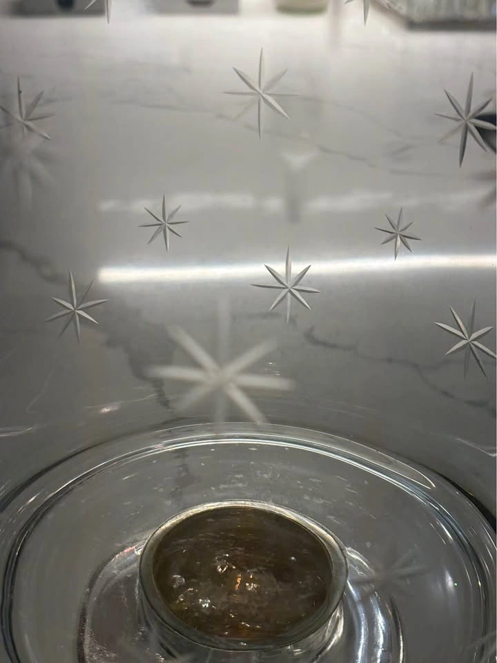 Glass candle holder - photo 3