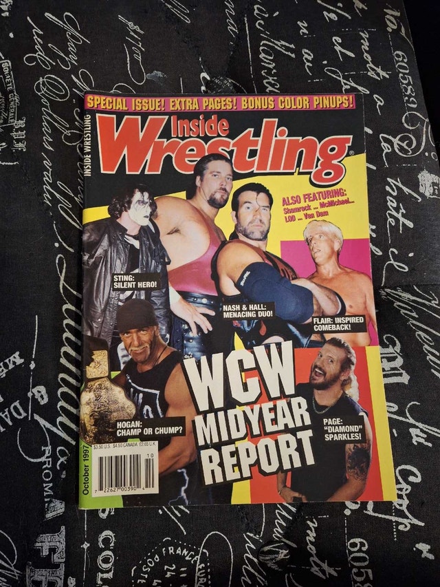 Hulk Hogan & The Outsiders INSIDE WRESTLING Magazine 1997