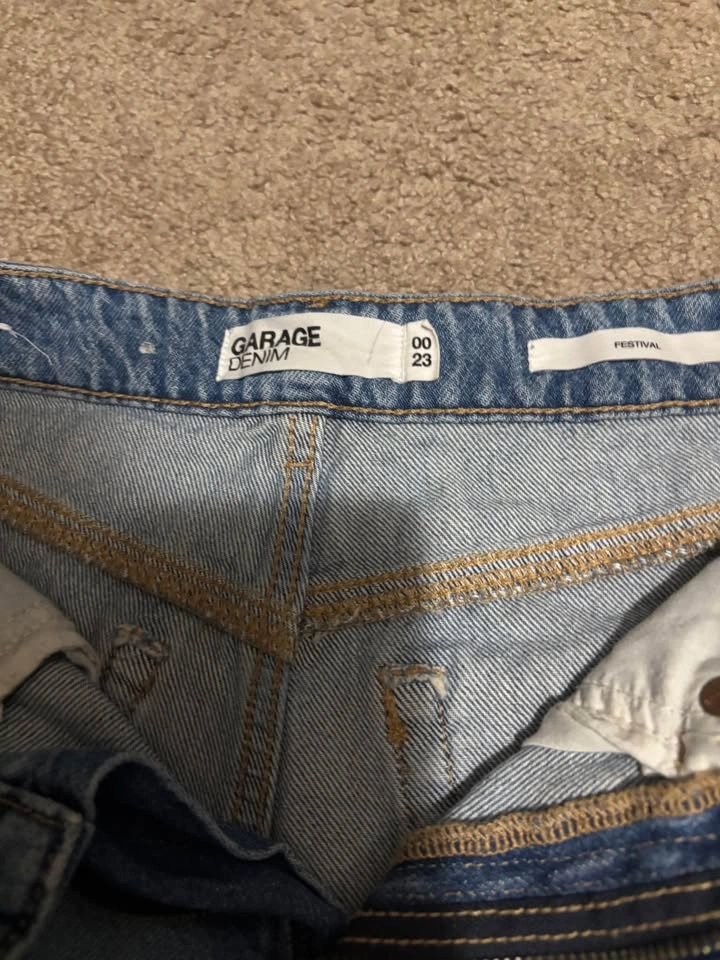 Garage Festival Denim shorts size 00/23 - photo 4