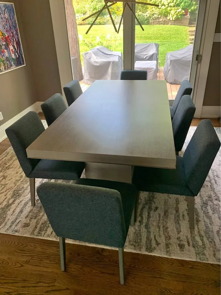 Bernhardt Linea Dining Set - Table, 8 Chairs, Buffet image indicator(9)