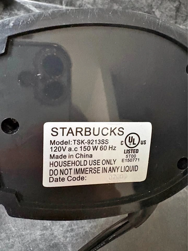 Starbucks Barista Electric Coffee Grinder