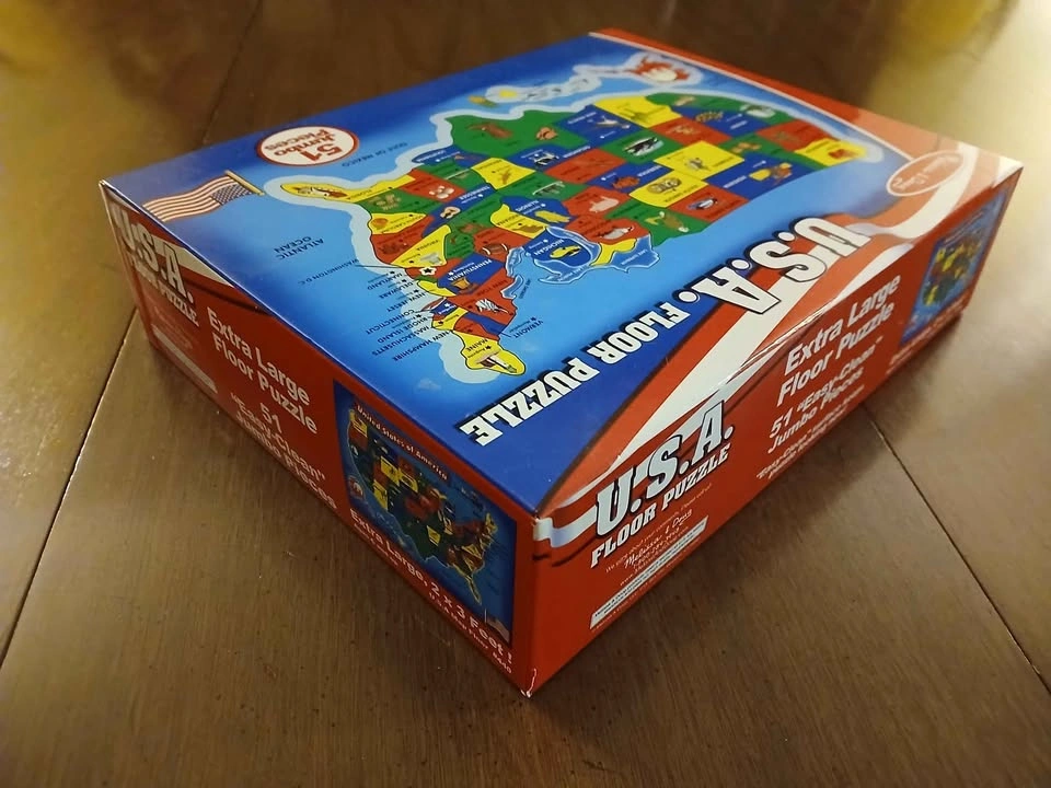 USA Floor Puzzle - Melissa & Doug, 51 Jumbo Pieces - photo 4