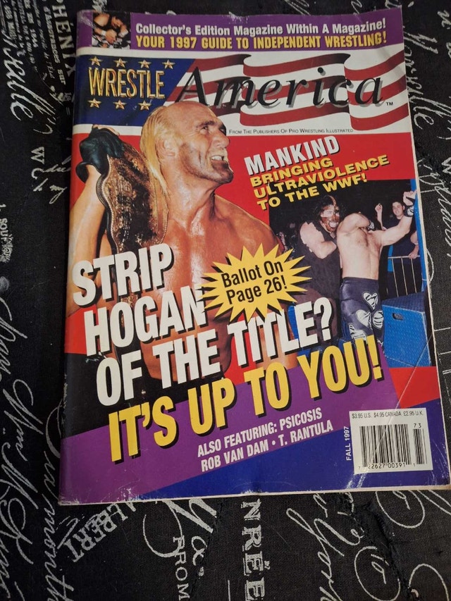 Wrestle America Magazine Fall 1997 Hulk Hogan Cover - photo 2