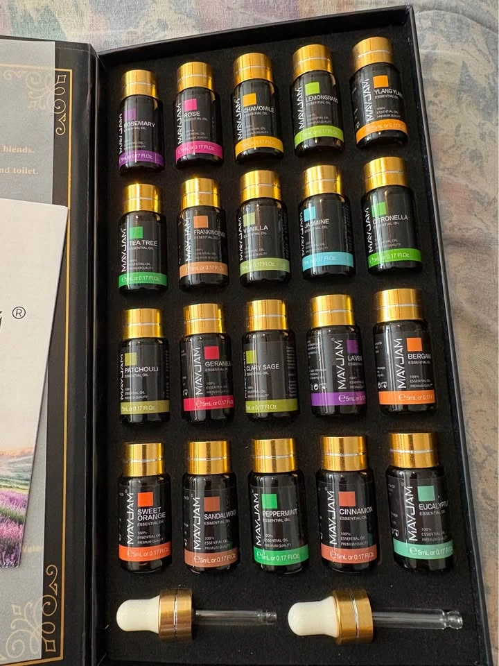 MAYJAM 20pc Essential Oil Set 5ml Bottles - photo 2
