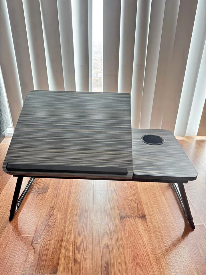 Laptop Bed Desk – Foldable – Adjustable – Cup Holder – Brand New