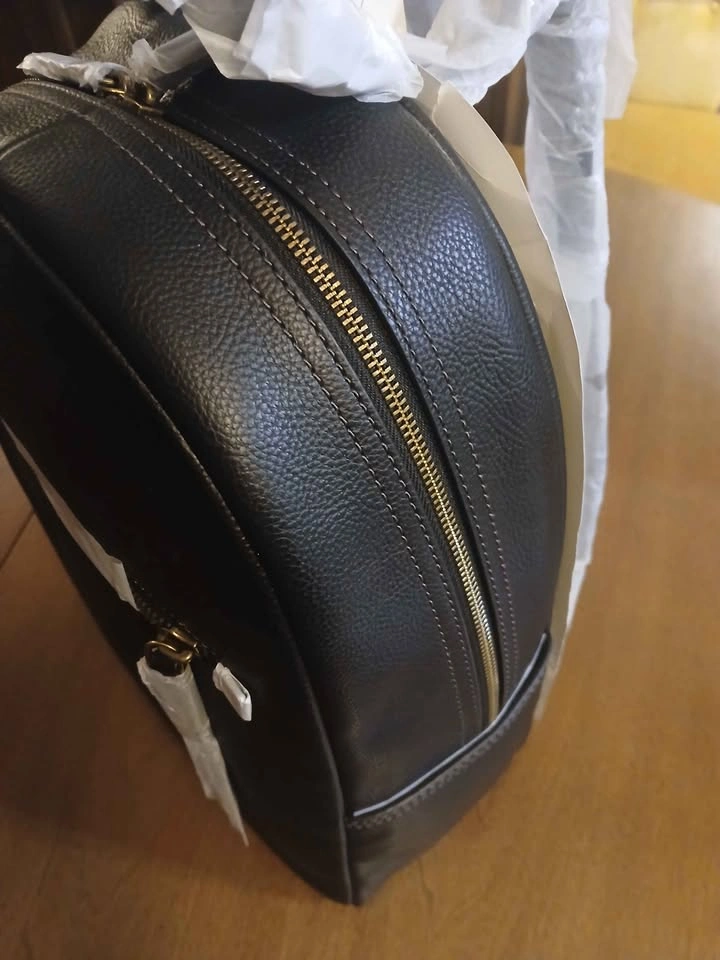 Fossil Pure Leather Black Backpack - Brand New w/ Tags - photo 5