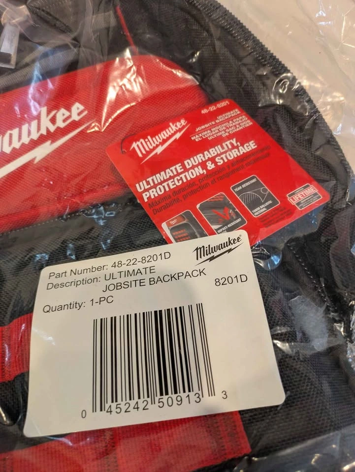Brand New Milwaukee Ultimate Jobsite Backpack - photo 2