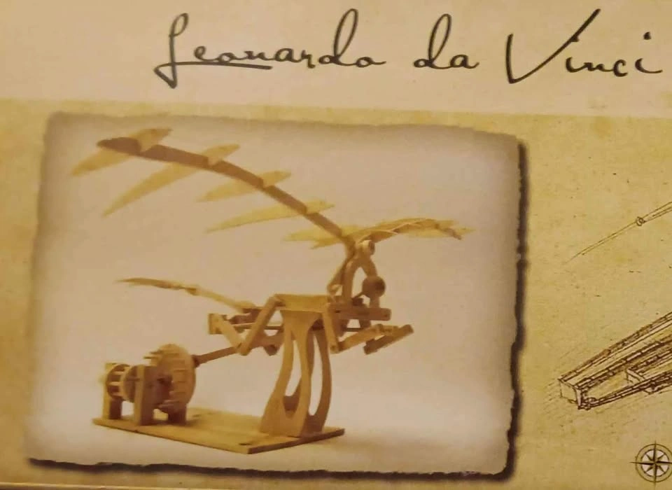 Leonardo da Vinci Ornithopter Model Kit - Brand New - photo 2