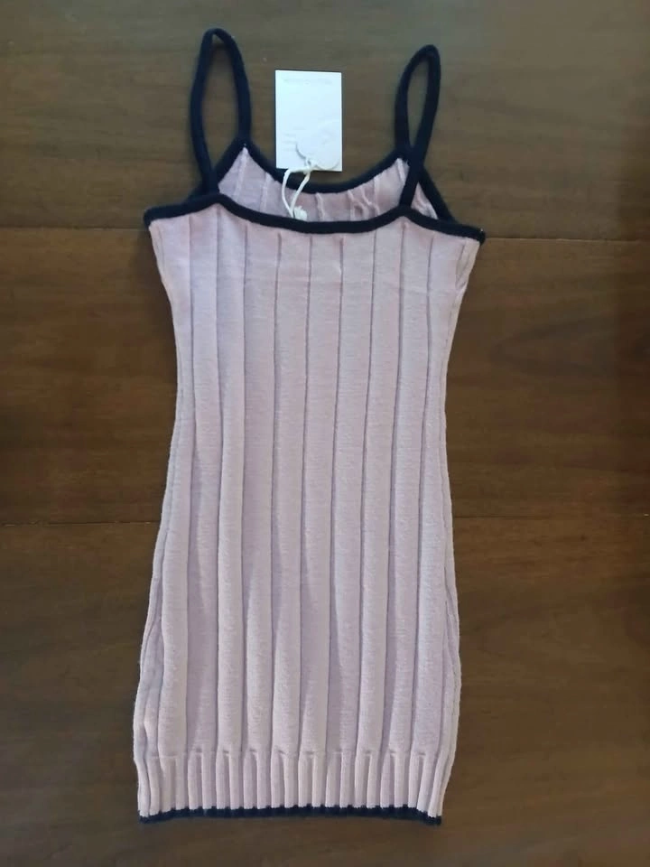 Aelfric Eden Color Block Knitted Slip Dress - Pink XS - photo 3