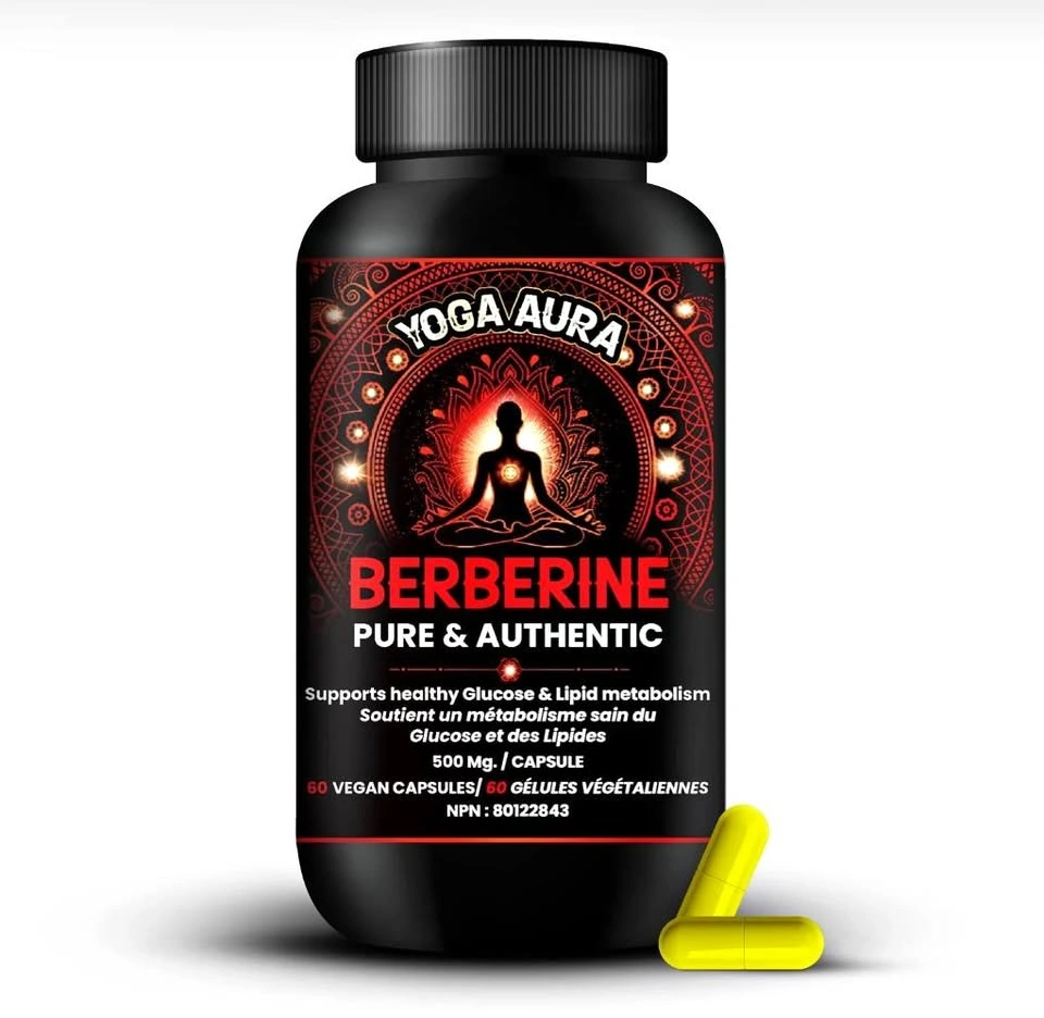 Berberine - BRAND NEW Yoga Aura Vitamins