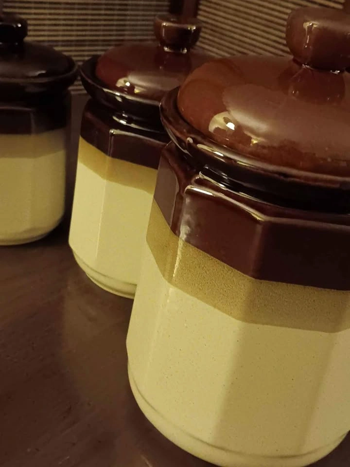 4-Piece Ceramic Canister Set - Dishwasher Safe - photo 2