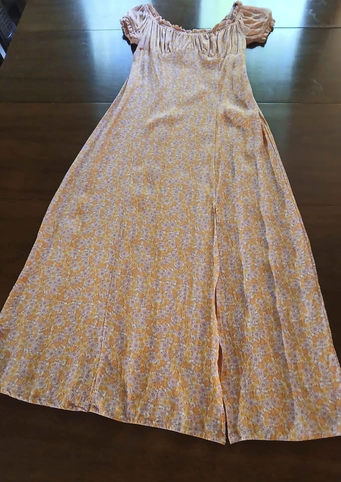 Long Flowing Flowery Summer Dress - New - Size Small - photo 5
