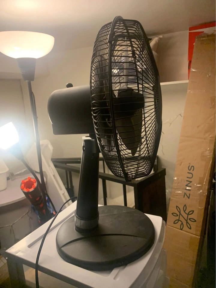 TABLE FAN / BEDSIDE FAN - MOVING OUT SALE - photo 2