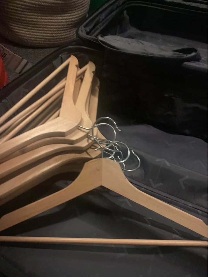 Walmart Wooden Hangers - Moving Sale - photo 2