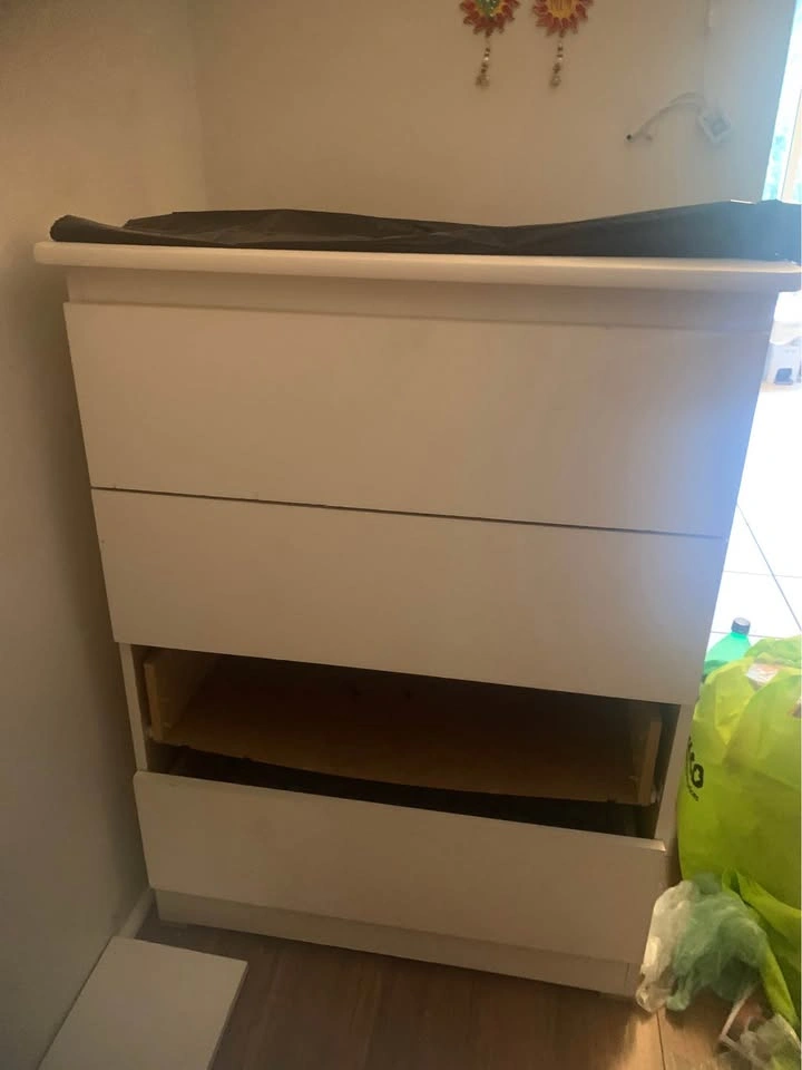 IKEA STORKLINTA 4-Drawer Chest, White - photo 5