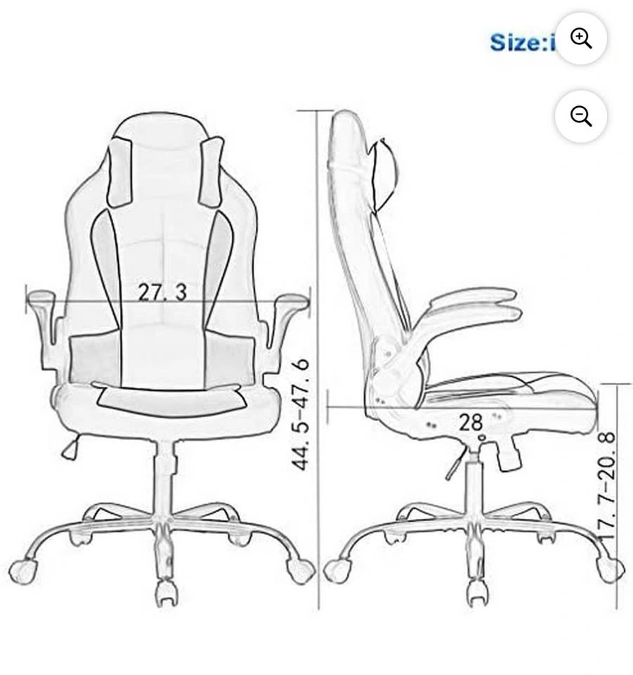 Ergonomic Gaming Office Chair - High Back PU Leather Camo - photo 5