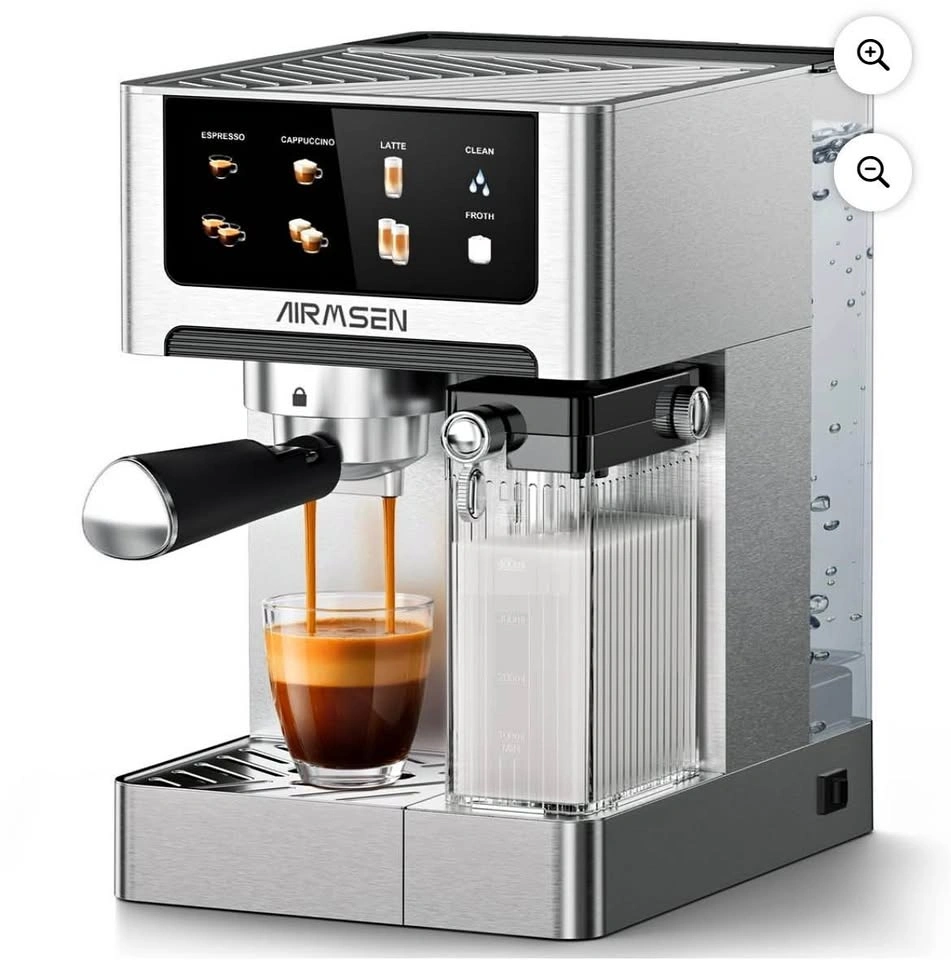 Brand New AIRMSEN Espresso Machine w/ Milk Frother