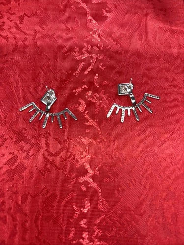 Sterling Silver Ear Jacket Earrings - photo 2