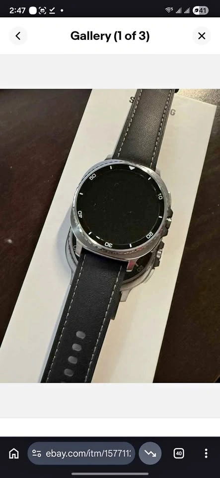 Samsung Galaxy Watch 8 Classic 46mm Silver Stainless