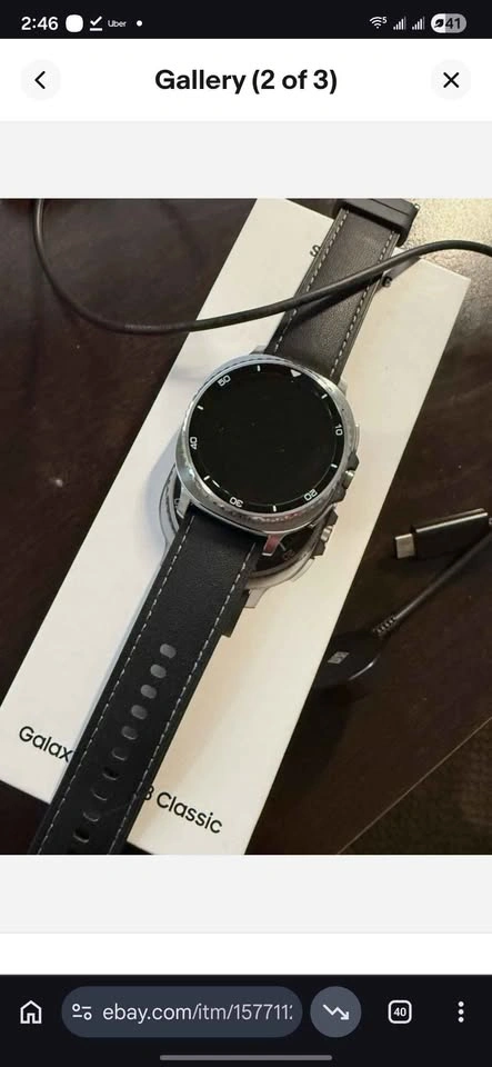 Samsung Galaxy Watch 8 Classic 46mm Silver Stainless - photo 4