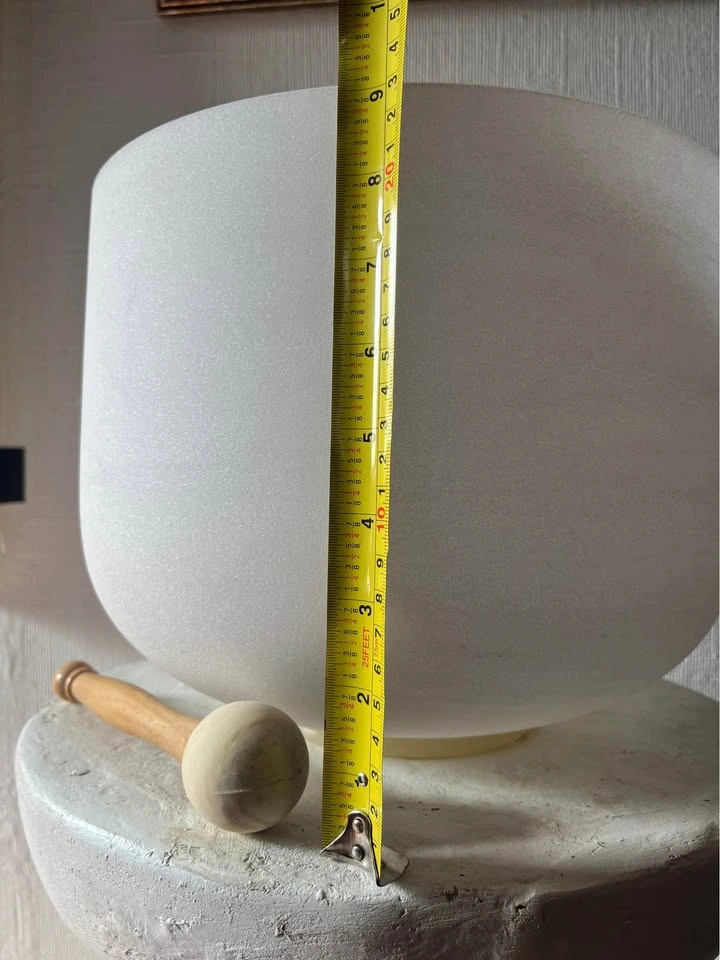 12” Crystal Singing Bowl – D Note (Sacral Chakra) – Sound Healin - photo 4