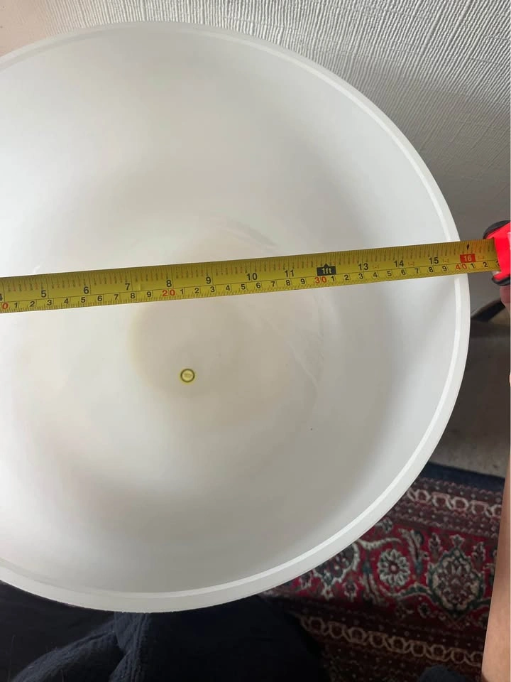 14” Crystal Singing Bowl – B Note (Crown Chakra) – Sound Healing - photo 4