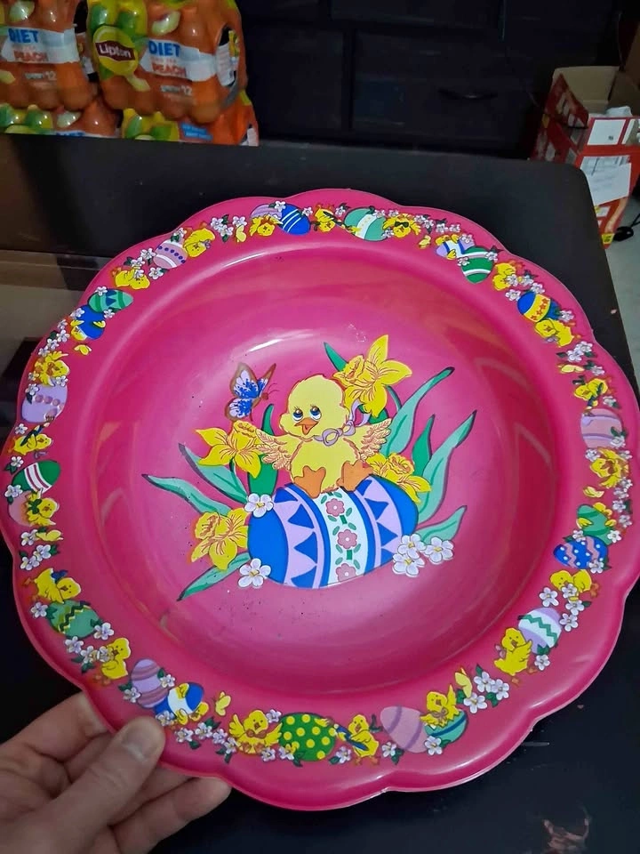 Plastic Easter Snack Bowl