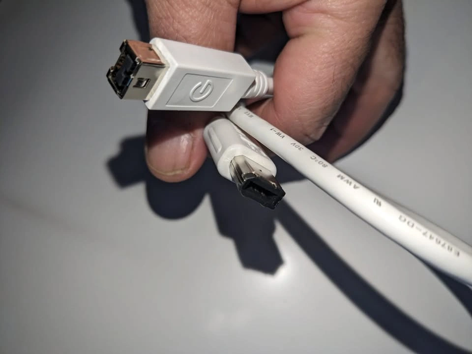 Firewire 800 to 400, 400 to 400, 800 to 800 Cables - photo 2