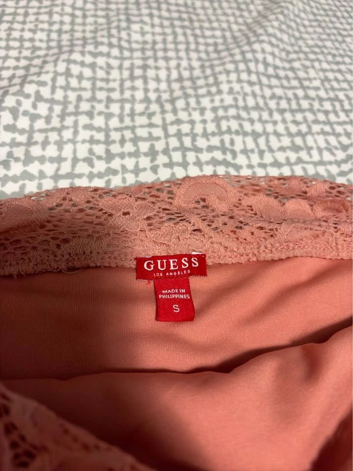 Guess Pink Off-Shoulder Dress - photo 2