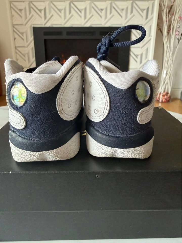 Jordan 13 Retro Toddler Size 5C White & Powder Blue - photo 4