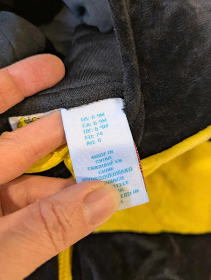 Bumblebee Baby Costume with Tags - photo 2