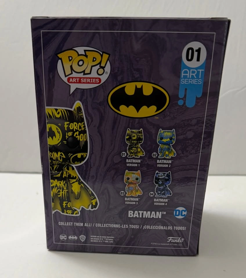 Funko Pop Batman Lot of 2: Art Series #01 & Batman Forever #289 - photo 3