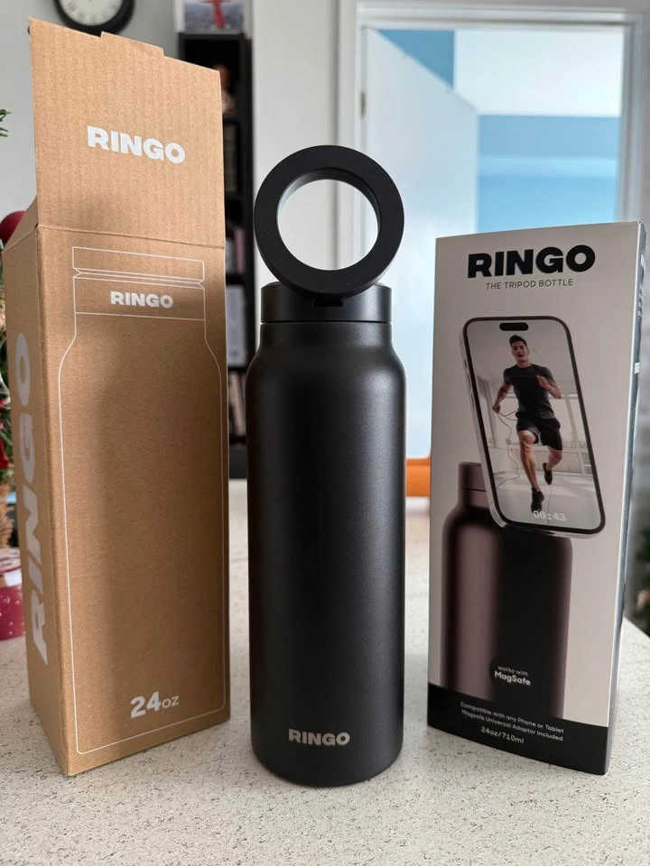 Ringo MagSafe Water Bottle + Magnetic Booster Ring - photo 2