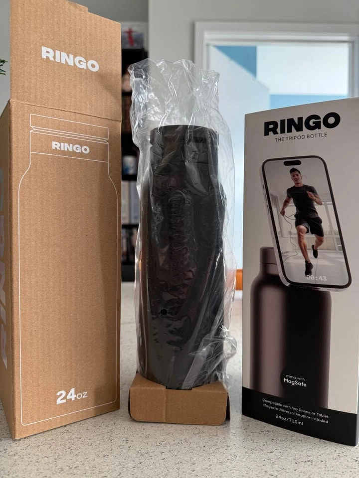 Ringo MagSafe Water Bottle + Magnetic Booster Ring - photo 3