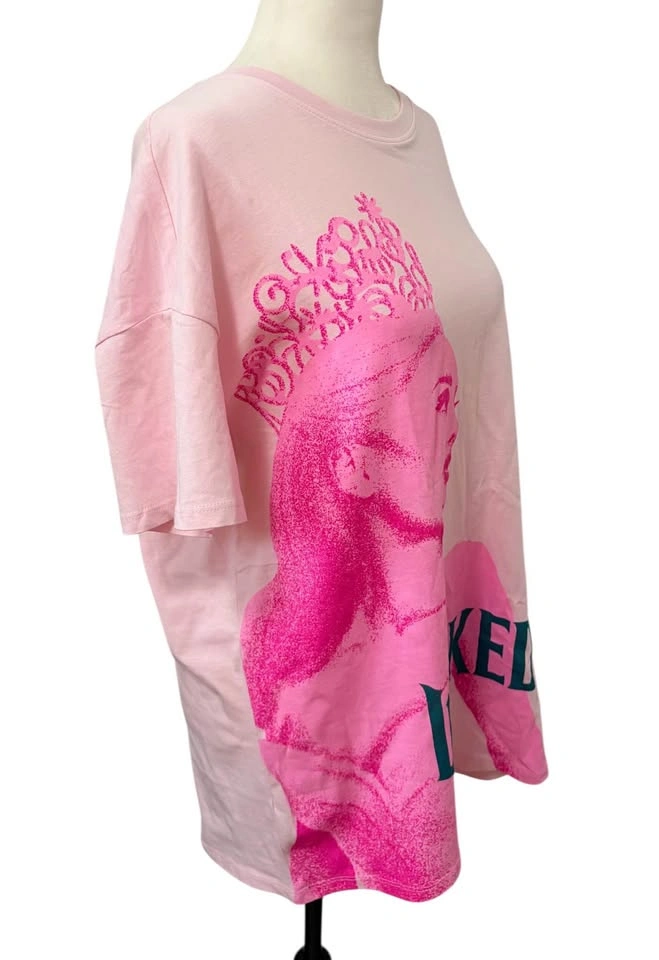 NEW Wicked Glinda The Good Witch Medium Graphic T-Shirt Pink Ove - photo 3