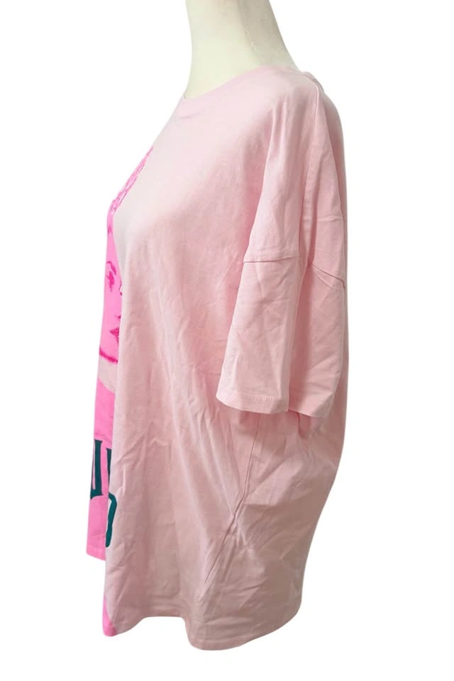 NEW Wicked Glinda The Good Witch Medium Graphic T-Shirt Pink Ove - photo 4