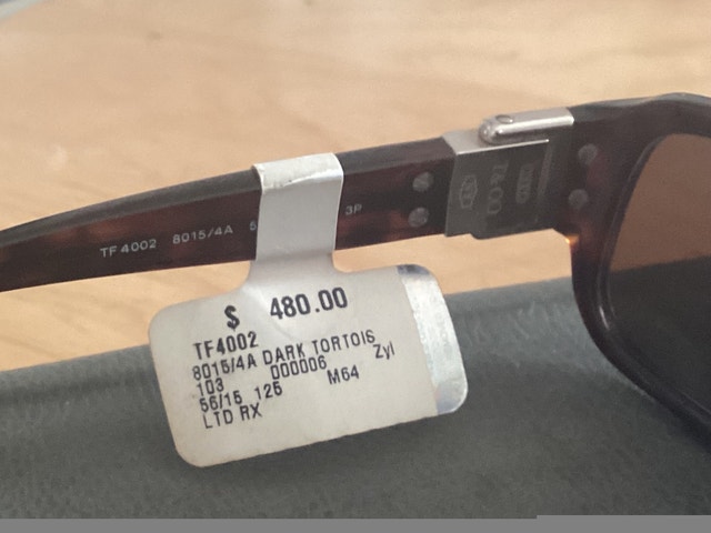 Tiffany sunglasses Brand New, never worn - photo 3