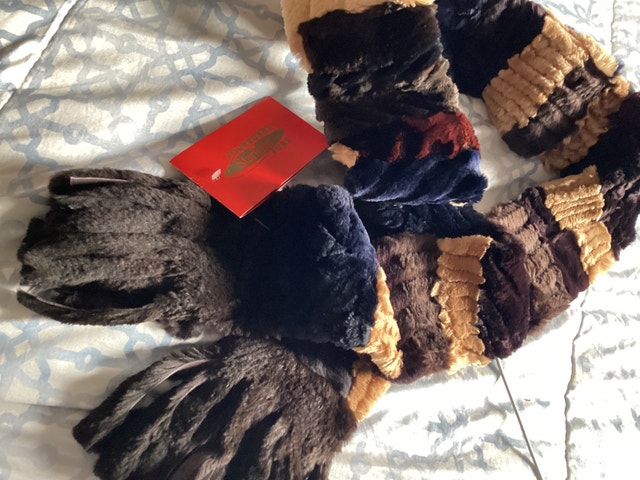Fur scarf