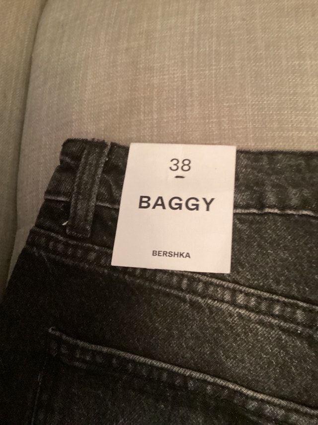 Bershka Baggy Jean Shorts Size 38 - photo 5