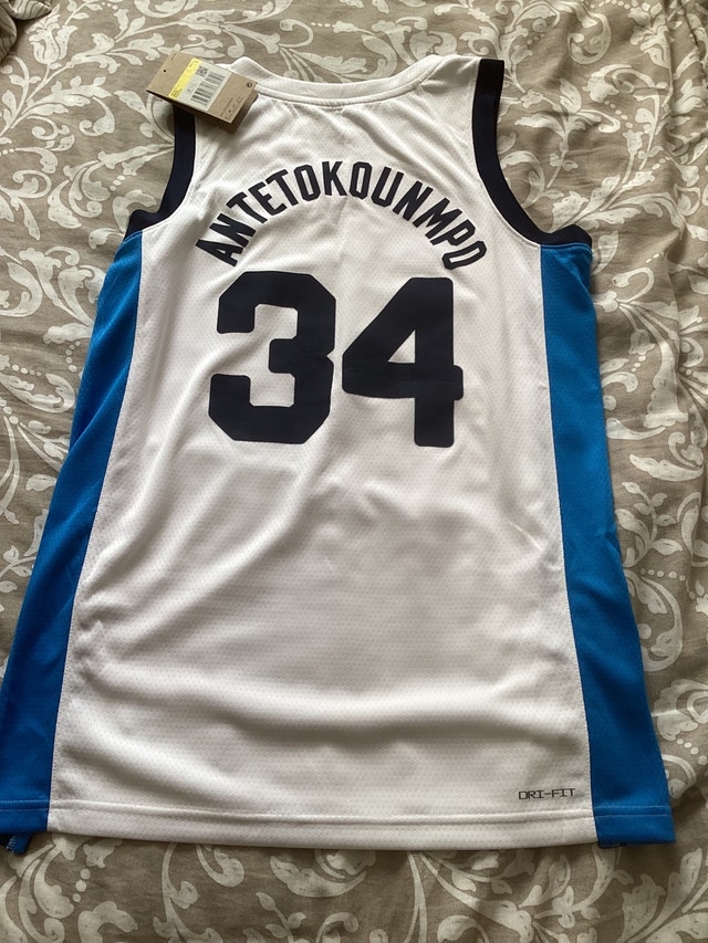 Limited Edition Antetokounmpo Jersey Hellas - Men's Small - photo 2