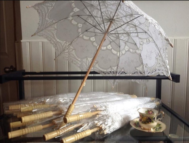 Bridal shower umbrella