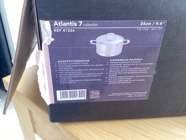 New DEMEYERE ATLANTIS 7 Pot with Lid - photo 2