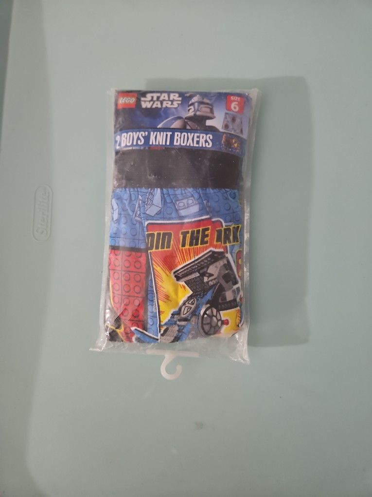 STAR WARS Boys' Boxer Briefs Size 6